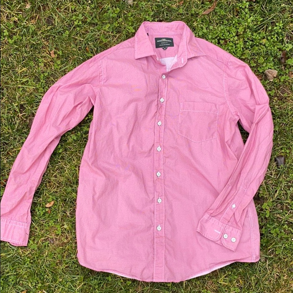 NWOT Rodd & Gunn Red and White Button Down